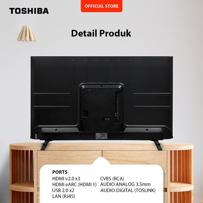 Toshiba TV 65" 4K UHD Smart TV 65E330MP