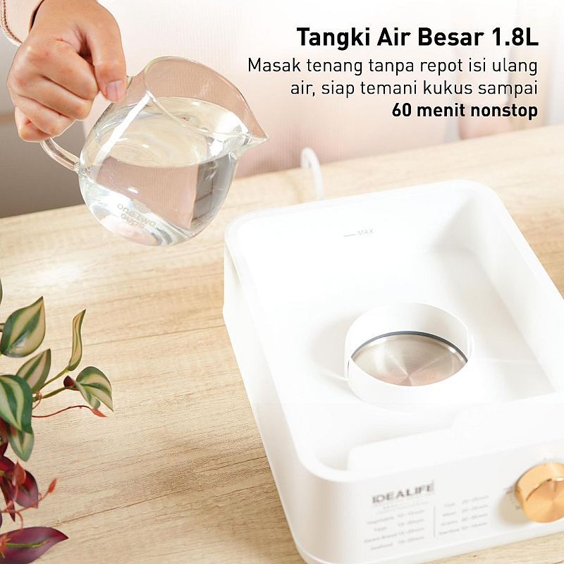 Idealife Makmur IDEALIFE Food Steamer 3 Layer FS-1801