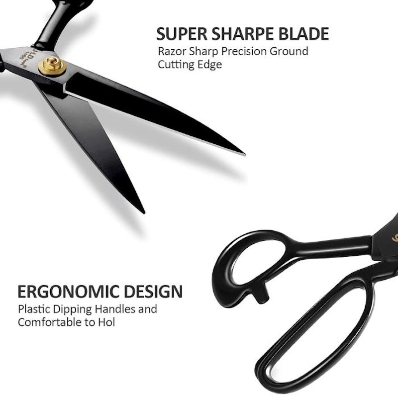 JLD Tailor Scissor Baja Galvanis Mangan 10 inch 2