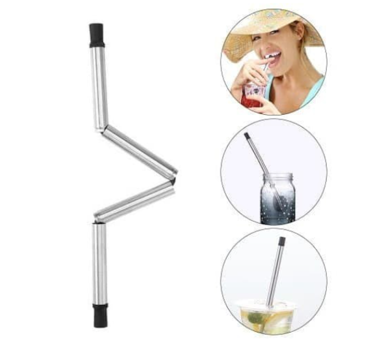 Sedotan Lipat Stainless 1