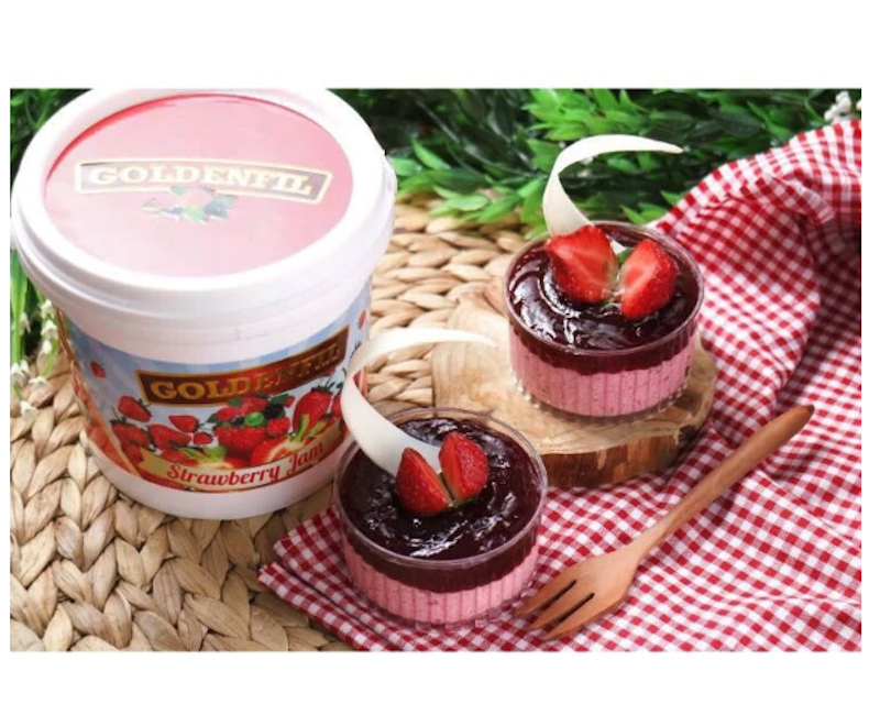 Goldenfil Strawberry Jam 1 kg 2
