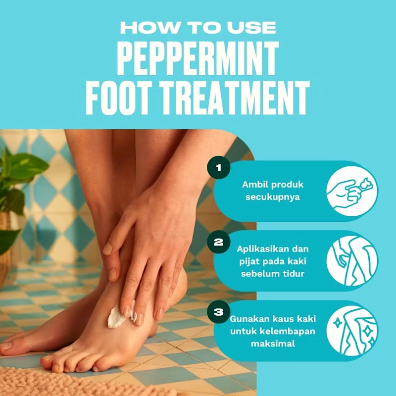 Peppermint Invigorating Foot Cream 4