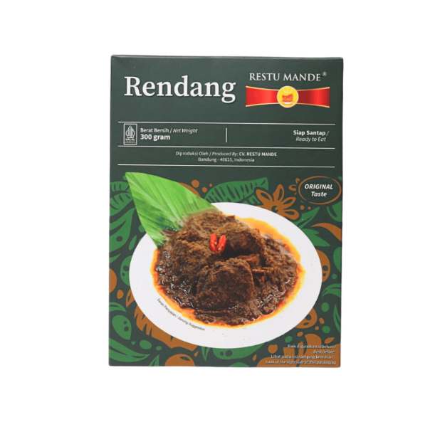 Restu Mande Rendang Sapi Basah
