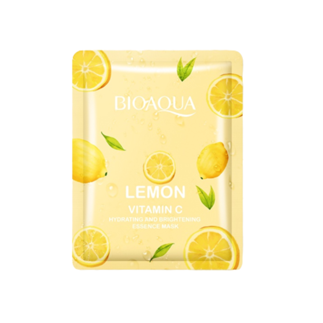 BIOAQUA Lemon Vitamin C Hydrating and Brightening Essence Mask