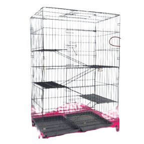 Kandang Kucing Tingkat 4 Extra Jumbo