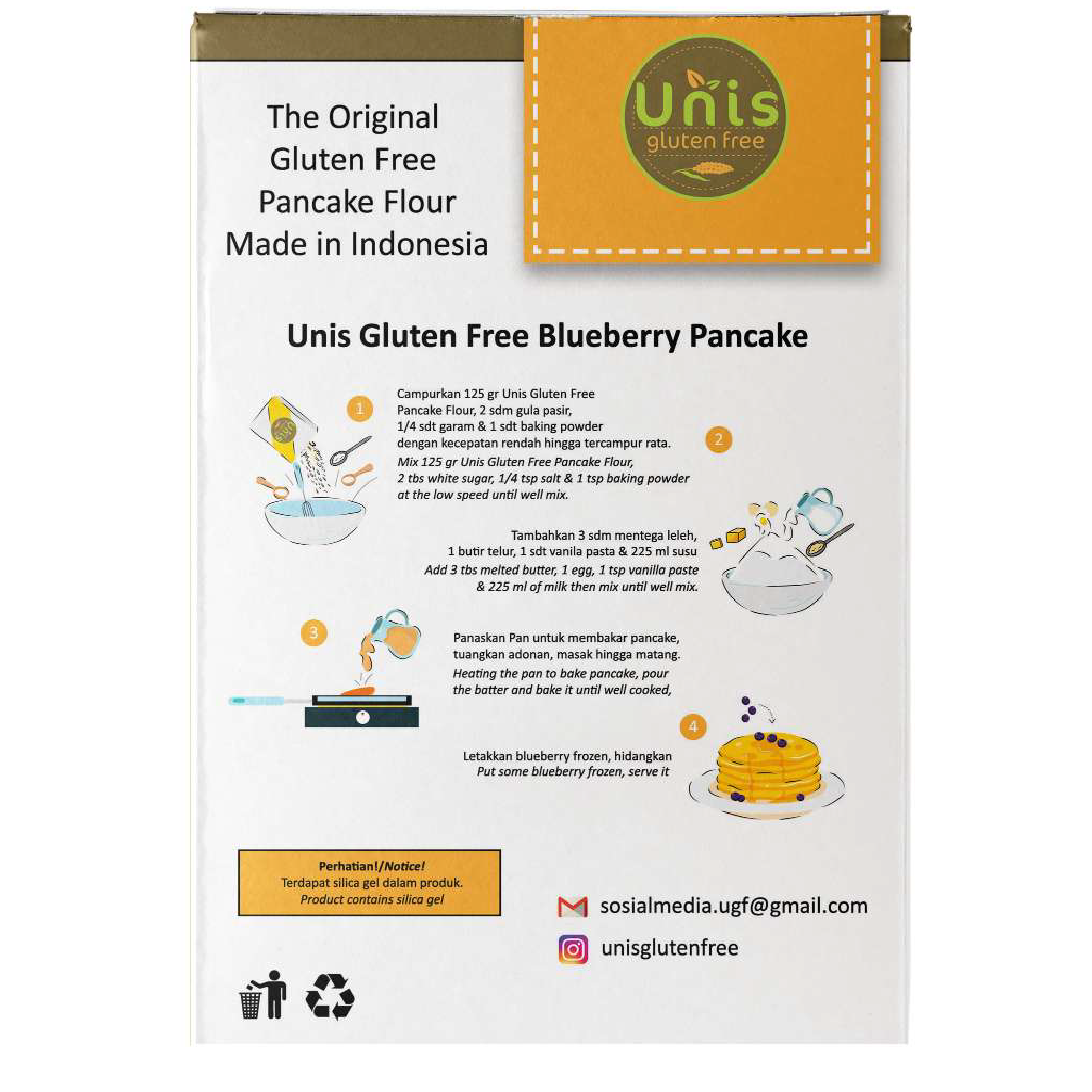 Unis Gluten Free Tepung Pancake