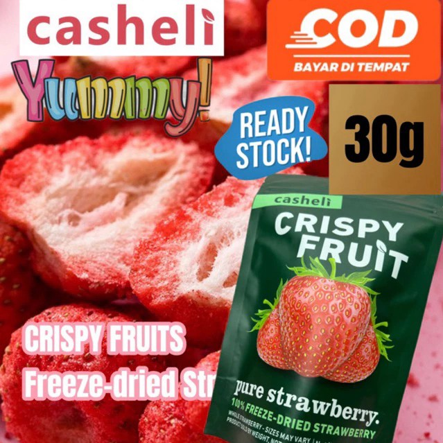  casheli Crispy Fruit Pure Strawberry