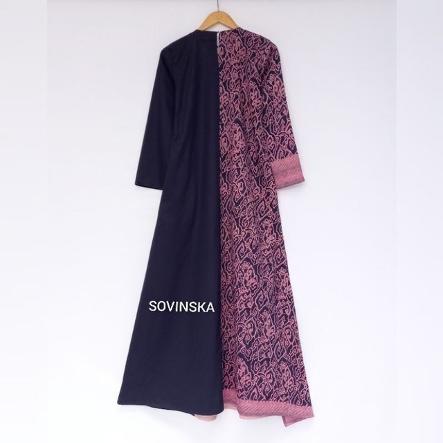 Sovinska Gamis Batik Brokat