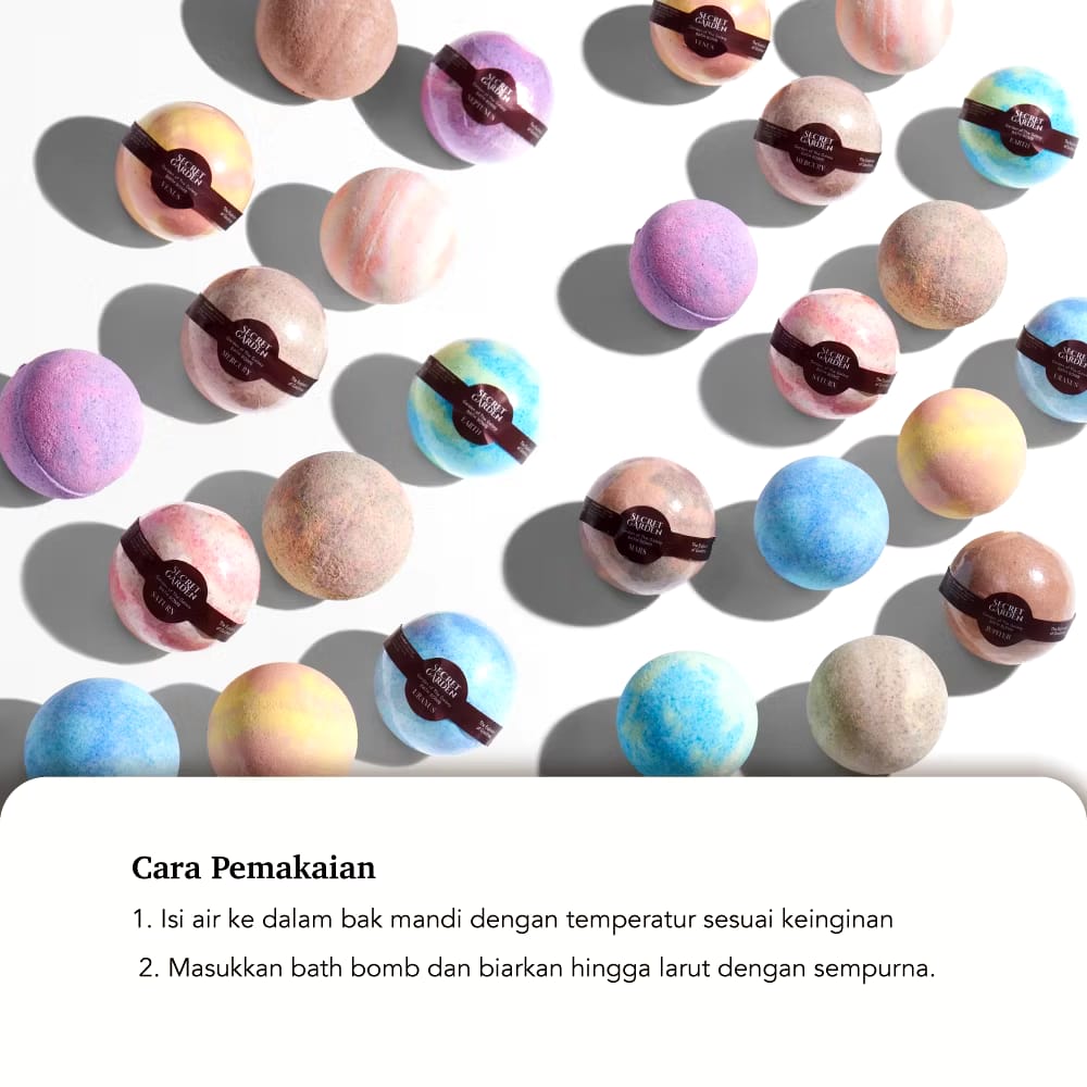  Secret Garden Garden of The Galaxy Bath Bomb Mars