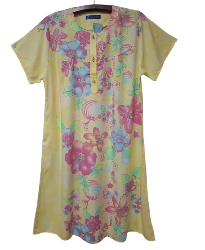 Batik Kencana Ungu Kencana Ungu Daster Bunga Sepatu  54 PS