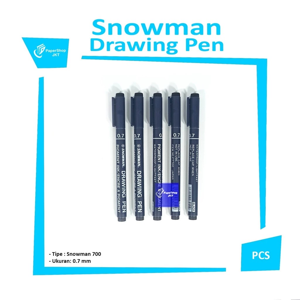 Seiko Seshakusho SNOWMAN Drawing Pen  FT-700