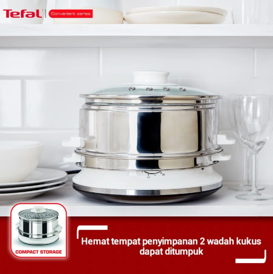 Groupe SEB Tefal Food Steamer Stainless 6L  VC1451
