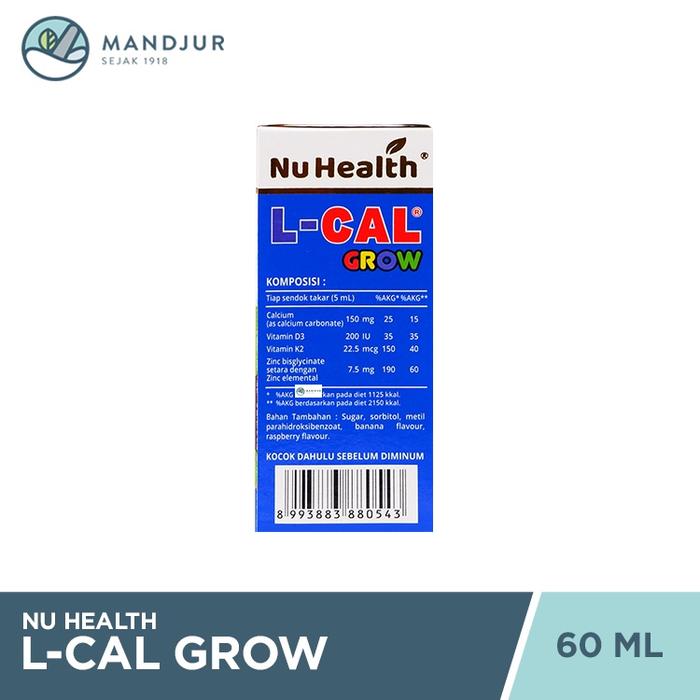 Lapi Laboratories Nu Health L-Cal Grow