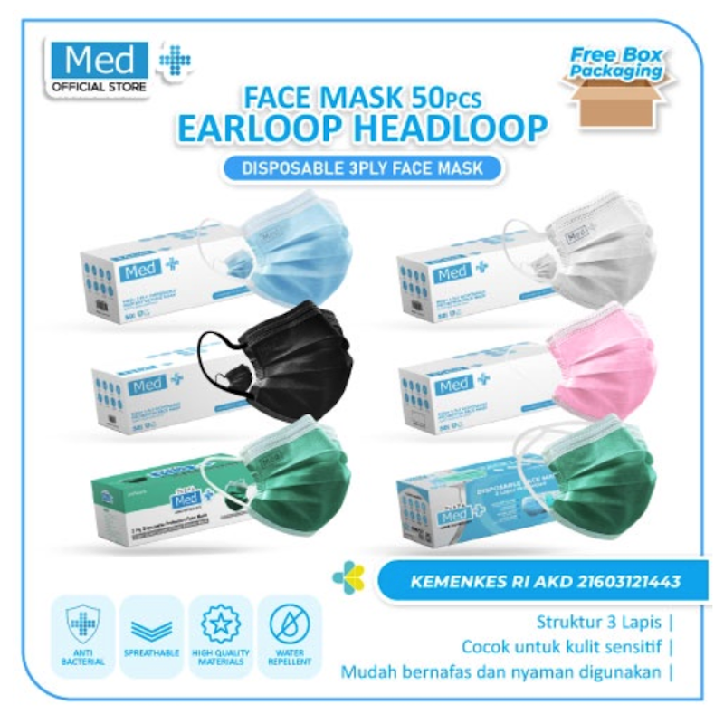 3 Ply Disposable Face Mask 2