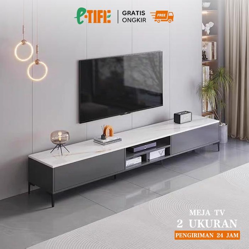 E-TIFE Meja TV Minimalis Modern Nordic 160cm 5