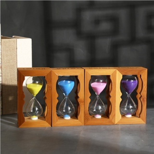  Pajangan Jam Pasir Kayu