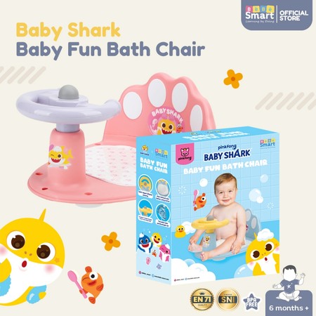 BéBé Smart Baby Shark Fun Bath Chair 4