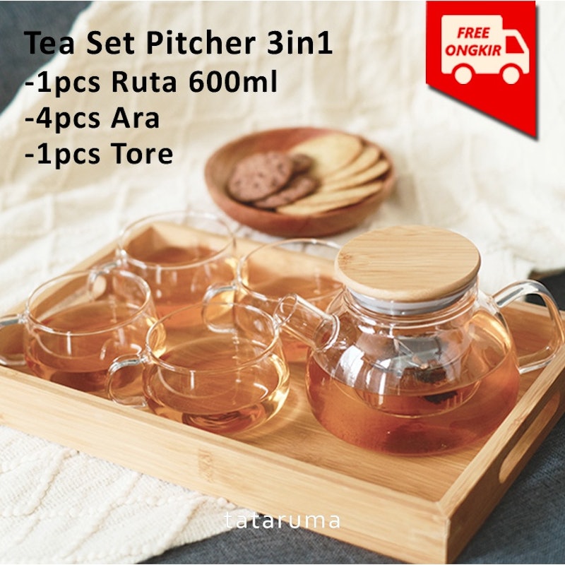 TATARUMA Ruta Tea Set Pitcher 5