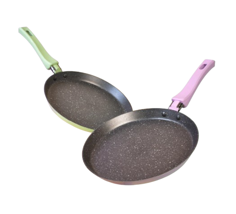 Roschel Essentio Grey Marble Series Crepes Pan 1
