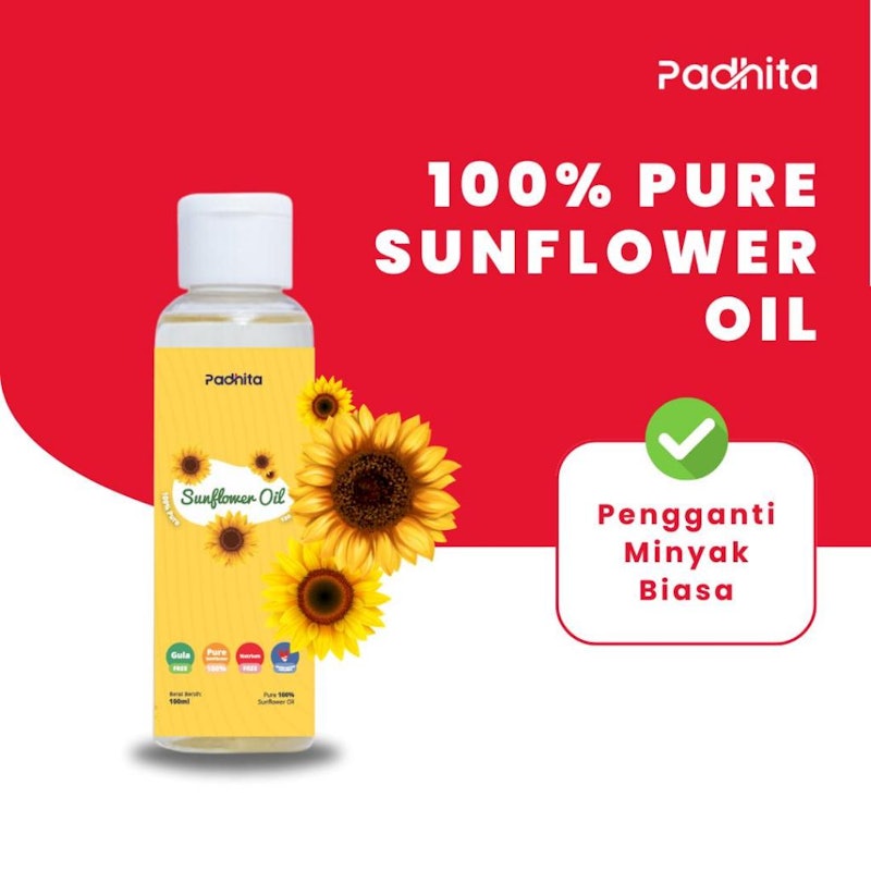 Padhita 100% Pure Sunflower Oil 3