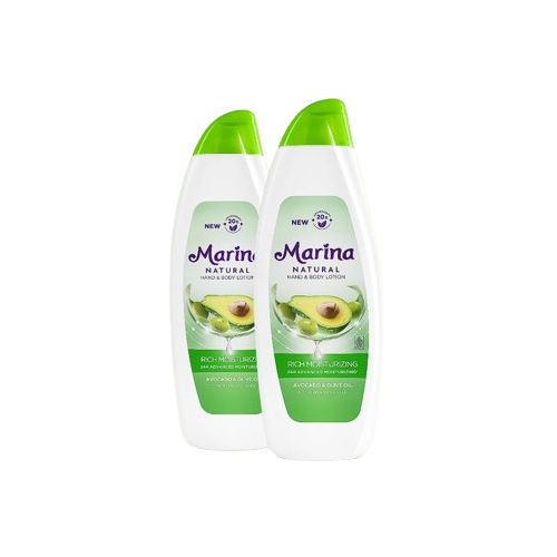 Marina ｜ Natural Hand & Body Lotion Rich Moisturizing