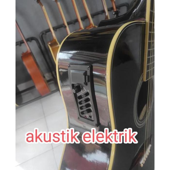 Puzaka Puzaka Guitars Gitar Akustik Elektrik T100