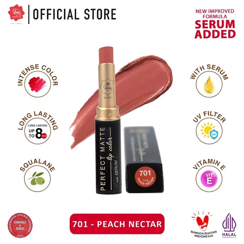 Viva Queen Perfect Matte 701 Peach Nectar