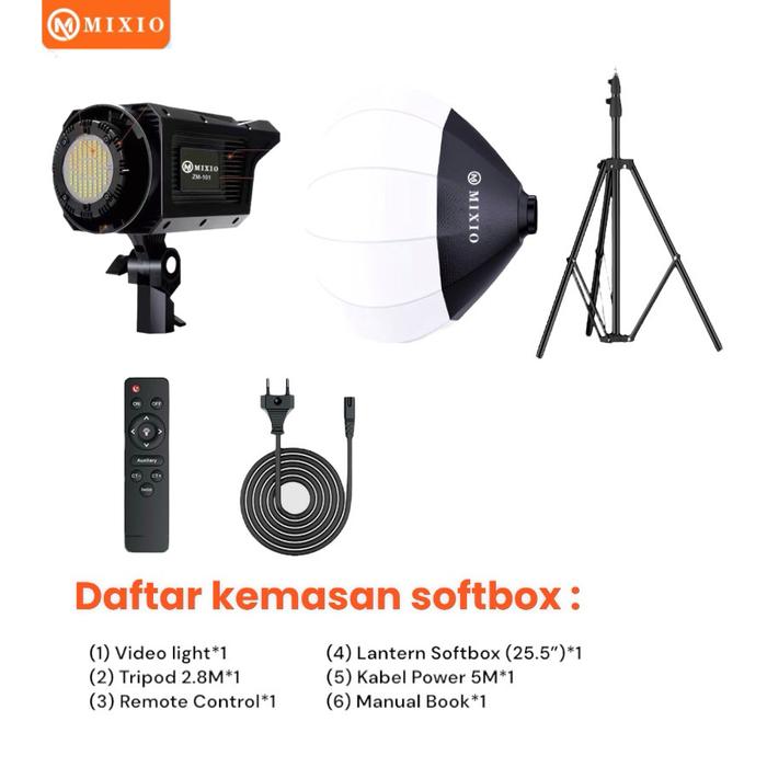 MIXIO MIXIO Lantern Softbox 65cm ZM-101