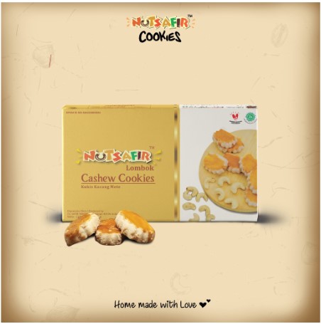 Safir Indoraya Nutsafir Cashew Cookies