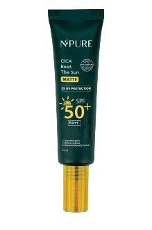 N'PURE ｜ CICA Beat The Sun Matte SPF 50+ PA++++