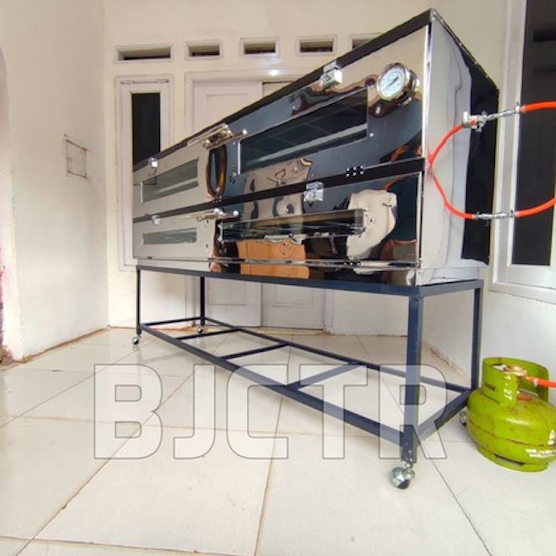Oven Gas Stainless Steel 150x55x70 3