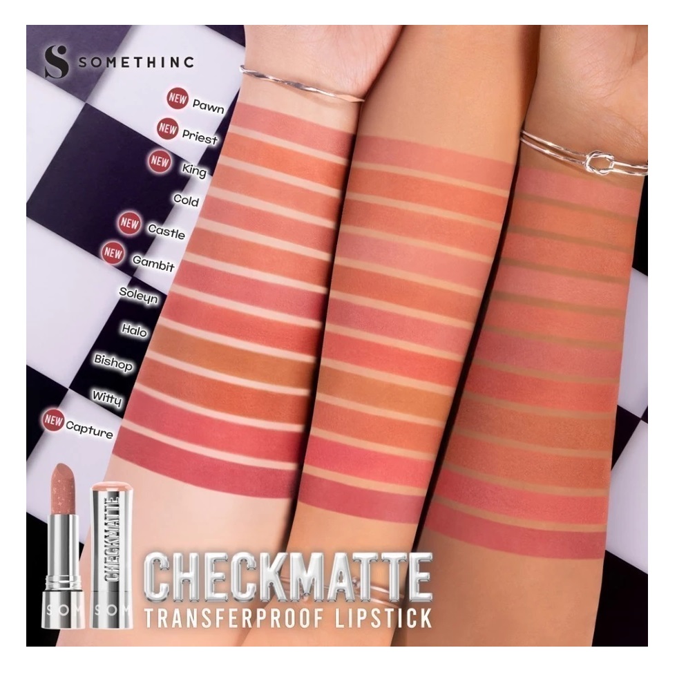 Royal Pesona Indonesia SOMETHINC Checkmatte Transferproof Lipstick 07 Cold
