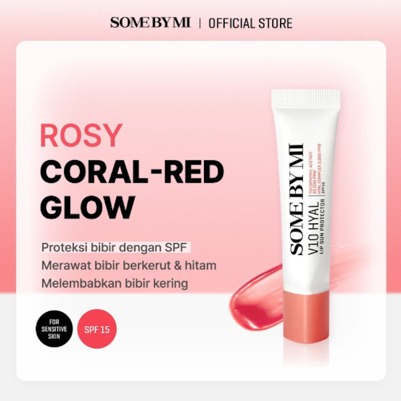 V10 Hyal Lip Sun Protector Rosy 2