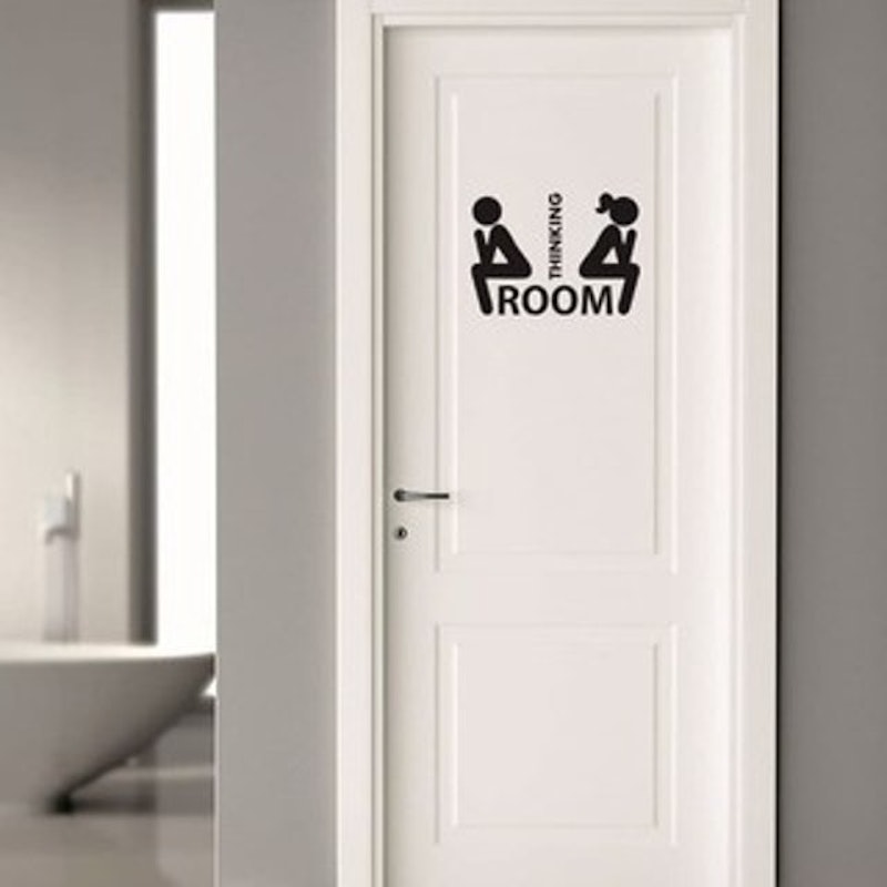 Cutting Sticker Thinking Room 2