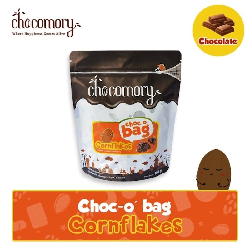 Cimory Chocomory Choco Bag Cornflakes 2