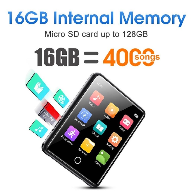 Ruizu MP3 Player 16GB 3