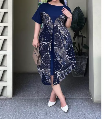  Atractiv Anaya Dress Batik Jumbo 