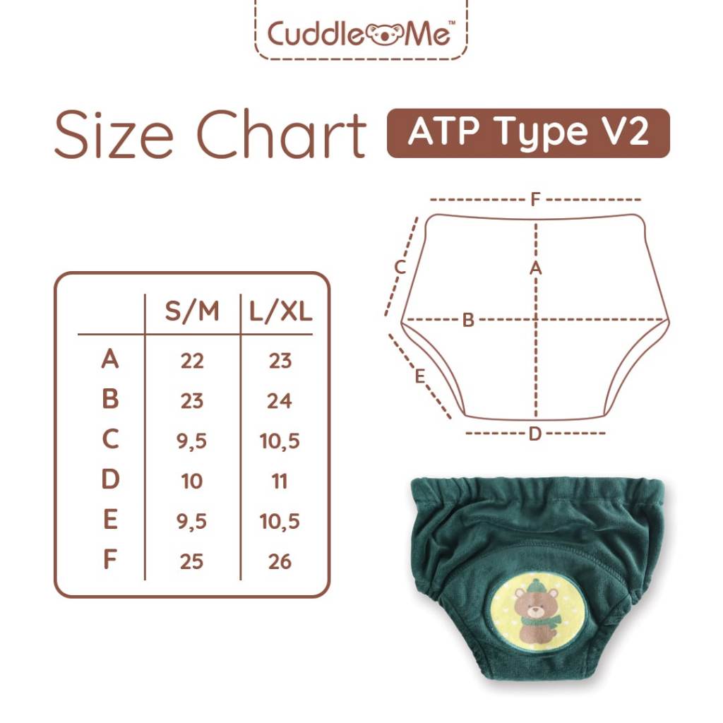 CuddleMe Indonesia CuddleMe Adjustable Training Pant