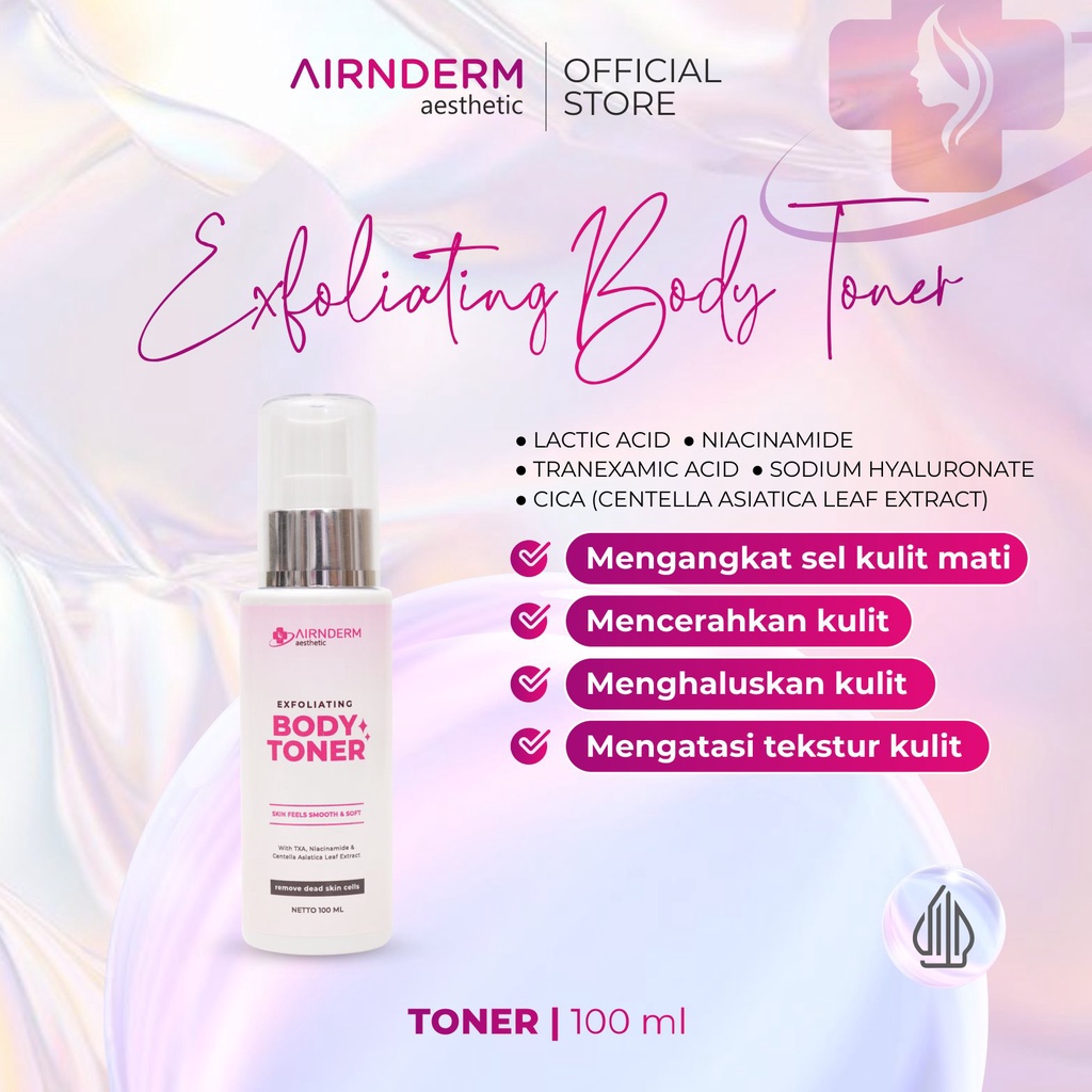 Airnderm Aesthetic Exfoliating Body Toner