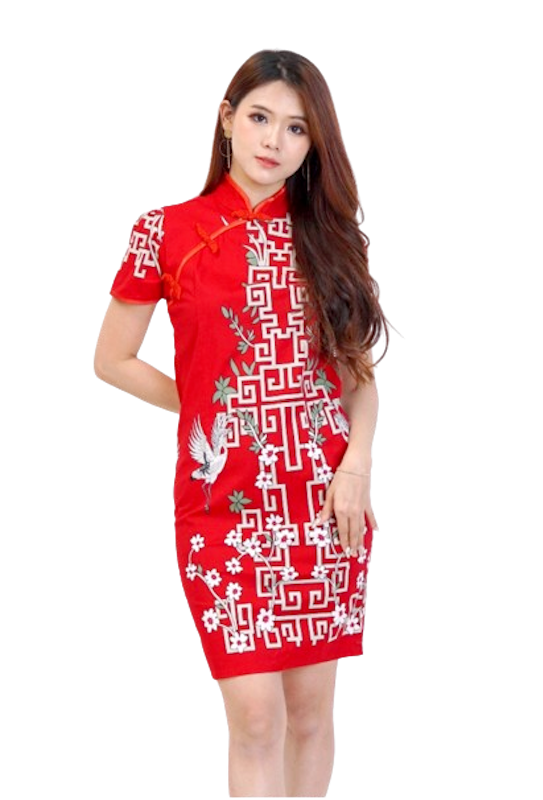 Model baju cheongsam terbaru hot sale