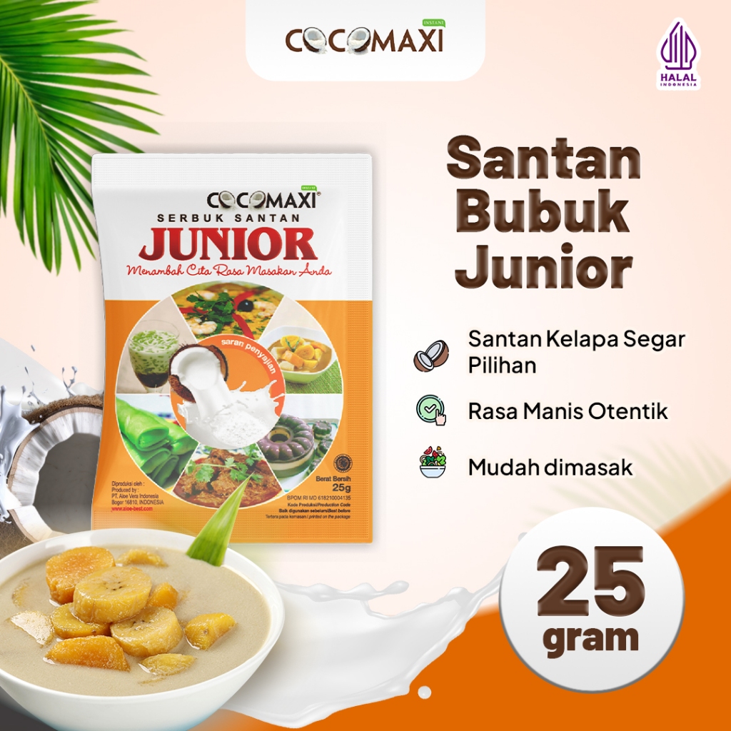 Clio Surya Cemerlang COCOMAXI Serbuk Santan Junior 