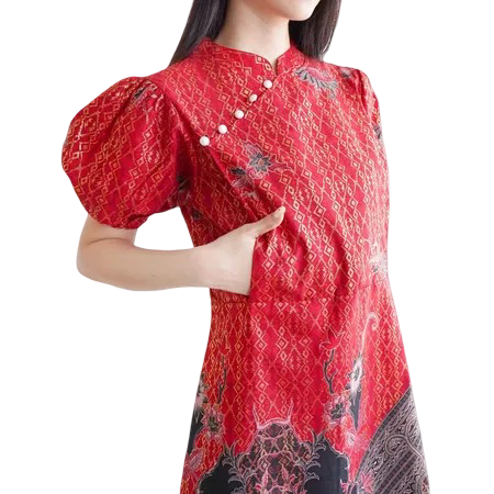 Maternel Nursing Wear Qipao Dress 1