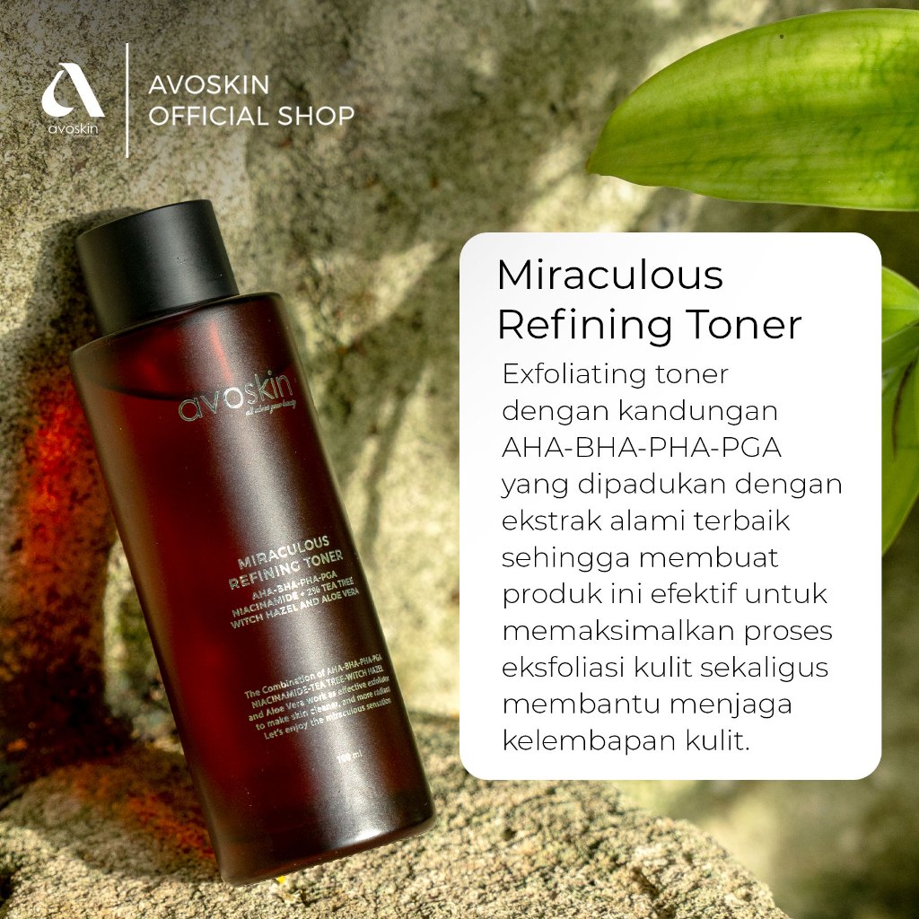 AVO Innovation Technology Avoskin Miraculous Refining Toner