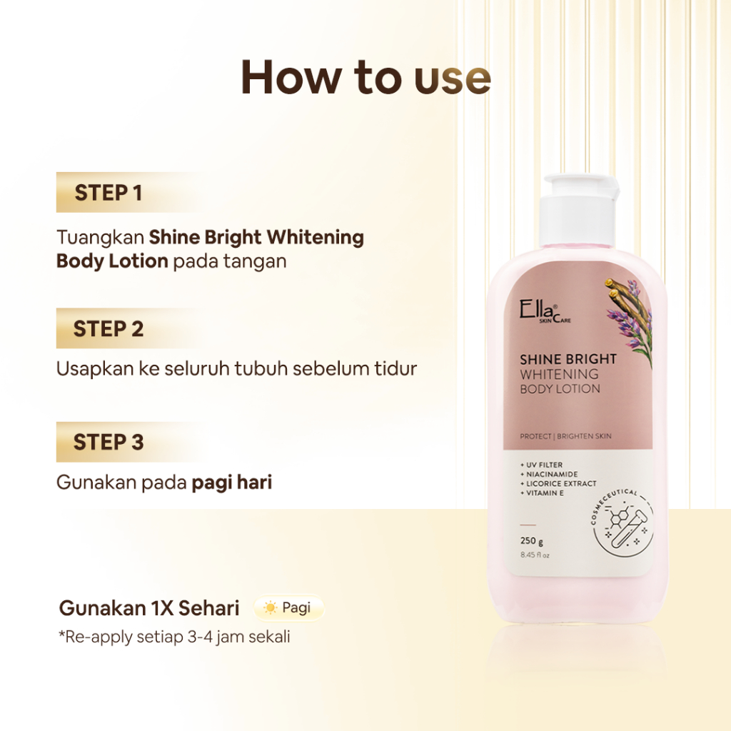 Shine Bright Withening Body Lotion  4
