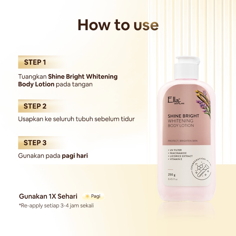 Shine Bright Withening Body Lotion 4