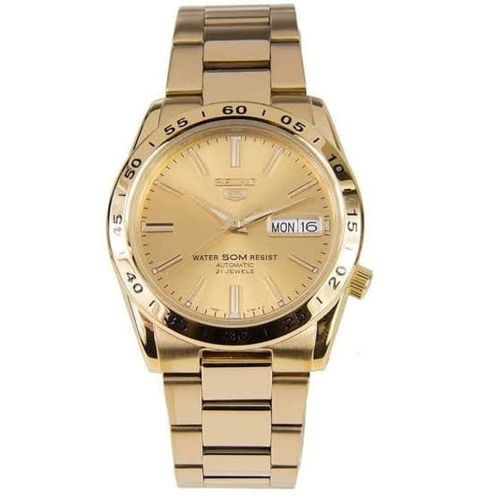 SEIKO 5 Gold Dial 4