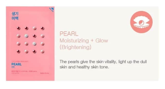 ENPRANI Holika Holika Pure Essence Mask Sheet Pearl