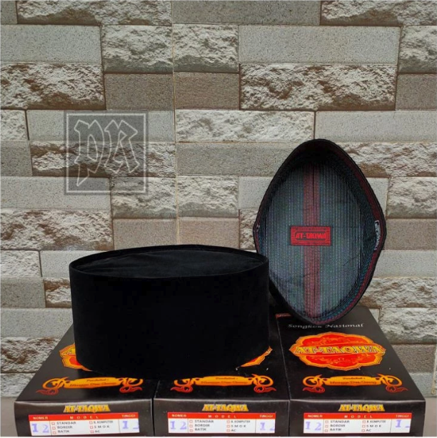 H. Rohman Group At-Taqwa Songkok Nasional Tinggi 12 cm