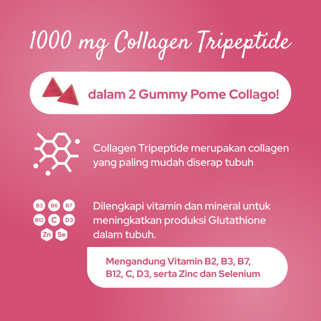 Pōme Collago Collagen Tripeptide Gummy 4