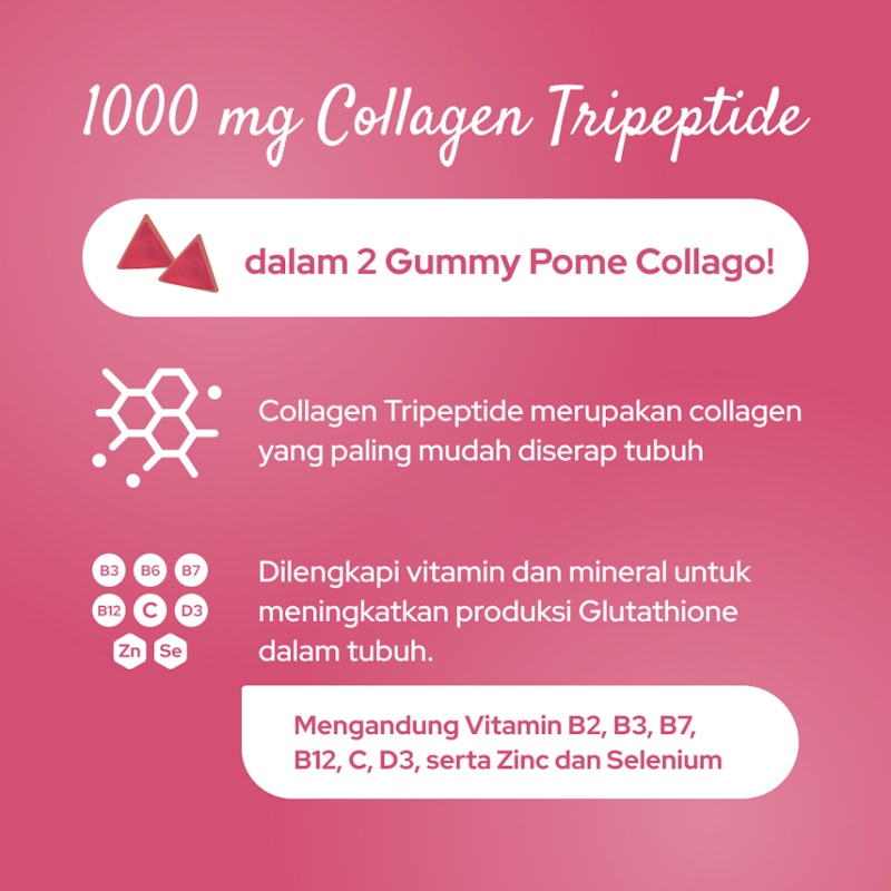 Pōme Collago Collagen Tripeptide Gummy 4